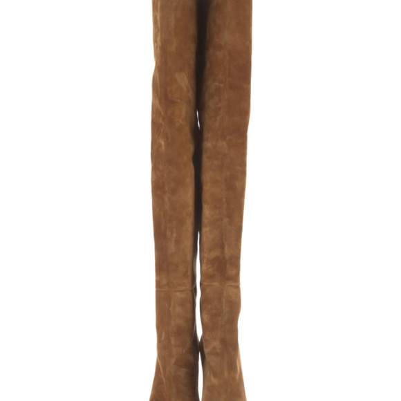 Saint Laurent Over the Knee Suede Boots - Picture 4 of 5